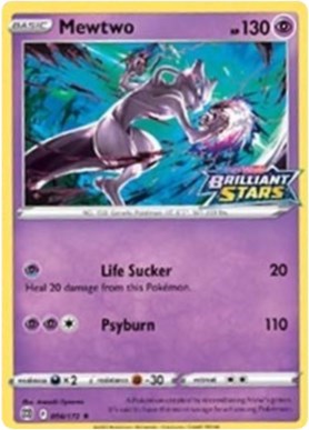 MCAP: Mewtwo - 056/172 (Brilliant Stars Stamped) (Holofoil)