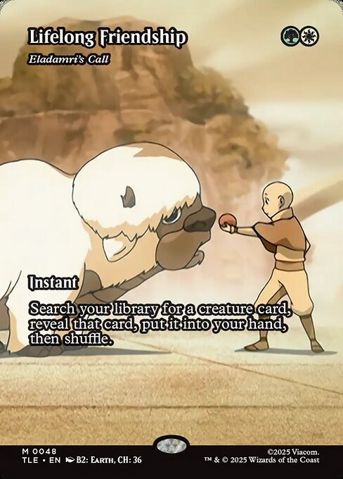 TLE: Lifelong Friendship - Eladamri's Call (Borderless) (Foil)