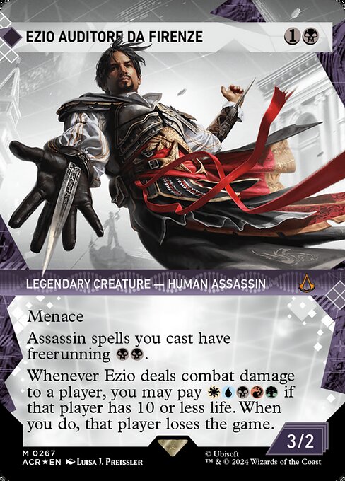 ACR: Ezio Auditore da Firenze (Showcase) (Textured Foil)
