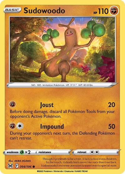 SWSH11: Sudowoodo (Reverse Holofoil)
