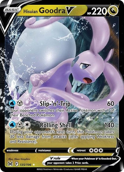 SWSH11: Hisuian Goodra V (Holofoil)