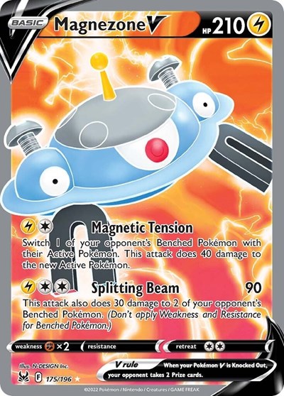 SWSH11: Magnezone V (Full Art) (Holofoil)
