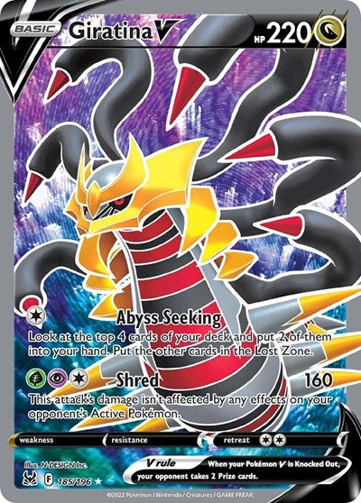 SWSH11: Giratina V (Full Art) (Holofoil)