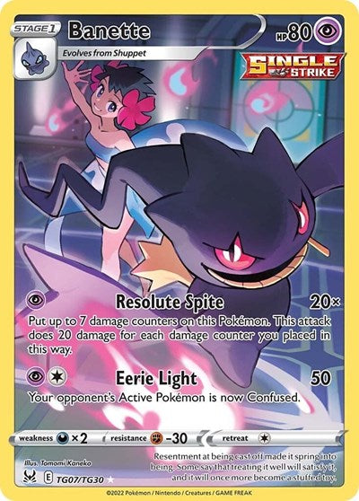 SWSH11: TG: Banette (Holofoil)