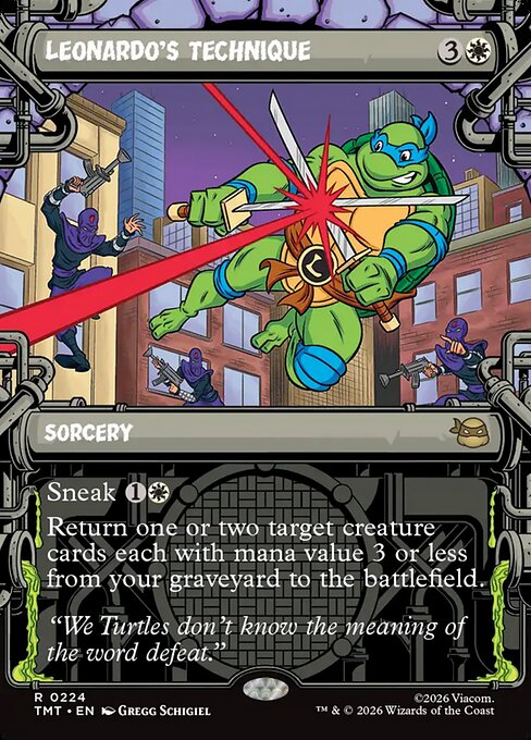 TMT: Leonardo's Technique (Showcase)
