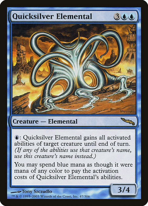 MRD: Quicksilver Elemental (Foil)