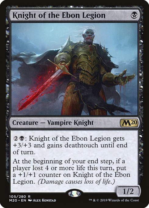 M20: Knight of the Ebon Legion (Foil)