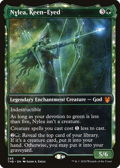 THB: Nylea, Keen-Eyed (Showcase) (Foil)