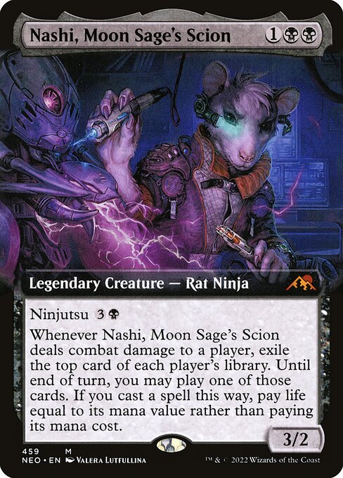 NEO: Nashi, Moon Sage's Scion (Extended Art) (Foil)