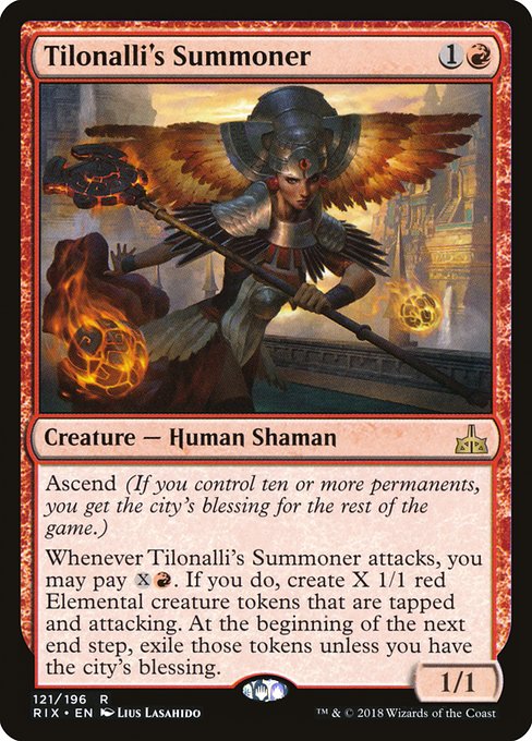 RIX: Tilonalli's Summoner (Foil)
