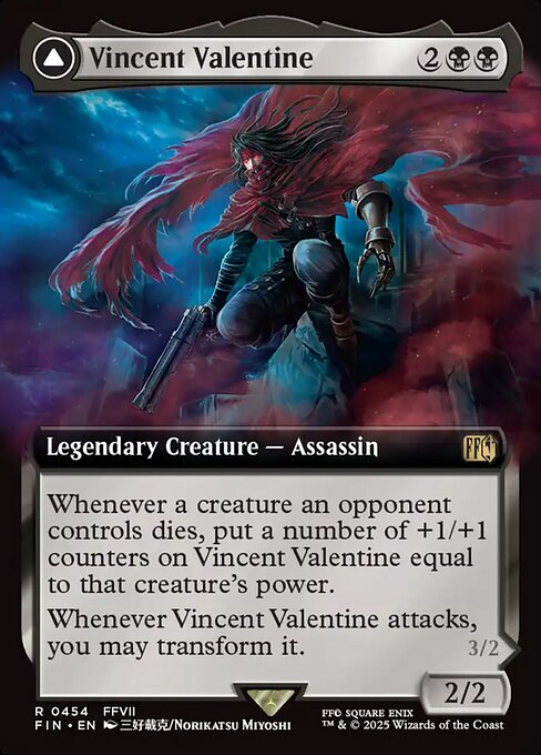FIN: Vincent Valentine (Extended Art) (Foil)