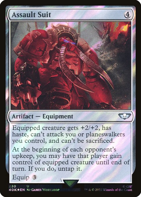 40K: Assault Suit (Surge Foil)