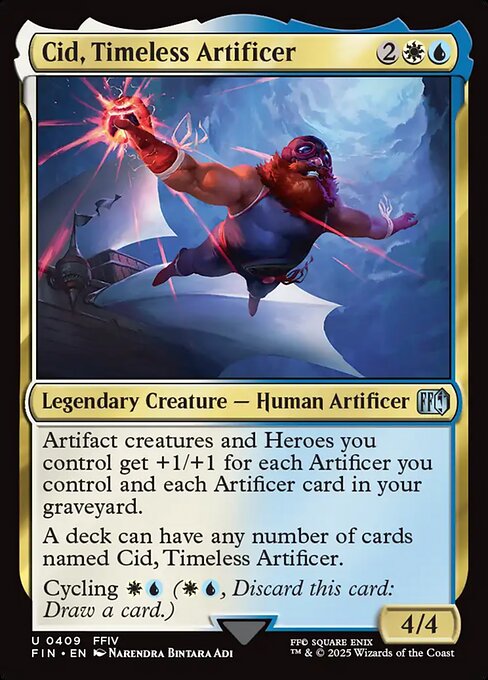 FIN: Cid, Timeless Artificer (0409) (Foil)