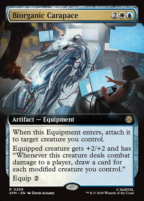 SPM: Biorganic Carapace (Extended Art) (Foil)