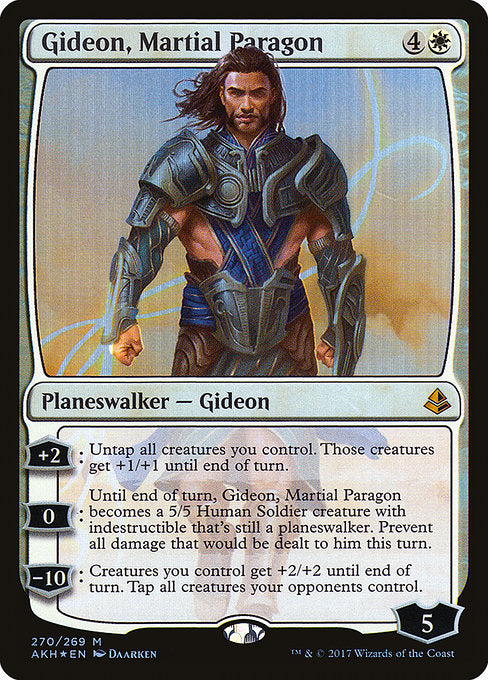 AKH: Gideon, Martial Paragon (Foil)