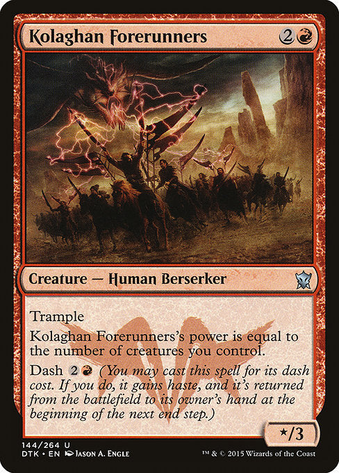 DTK: Kolaghan Forerunners (Foil)