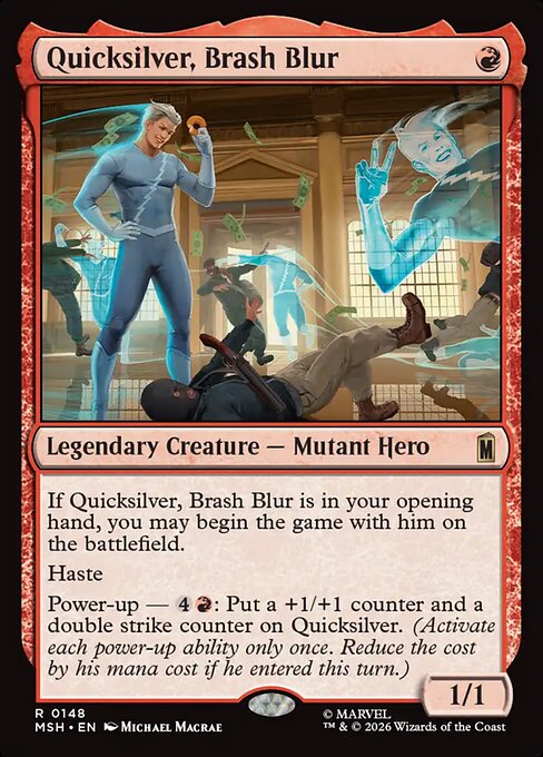 MSH: Quicksilver, Brash Blur