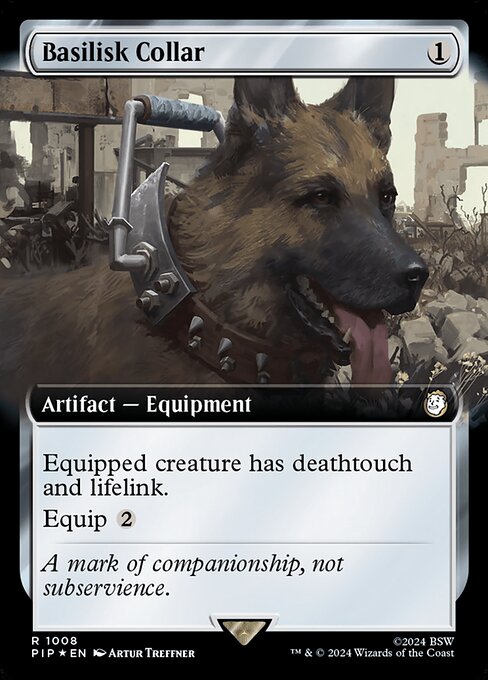 PIP: Basilisk Collar (Extended Art) (Surge Foil)