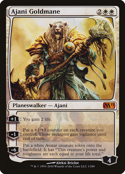 M11: Ajani Goldmane (Foil)