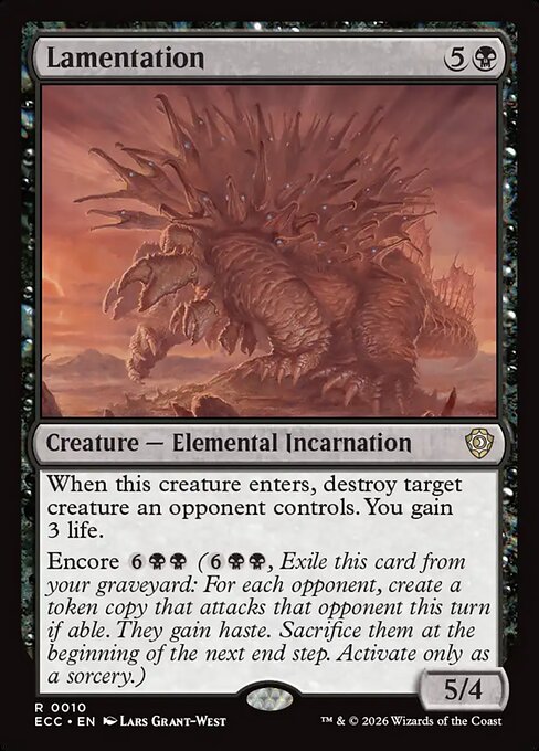 ECC: Lamentation