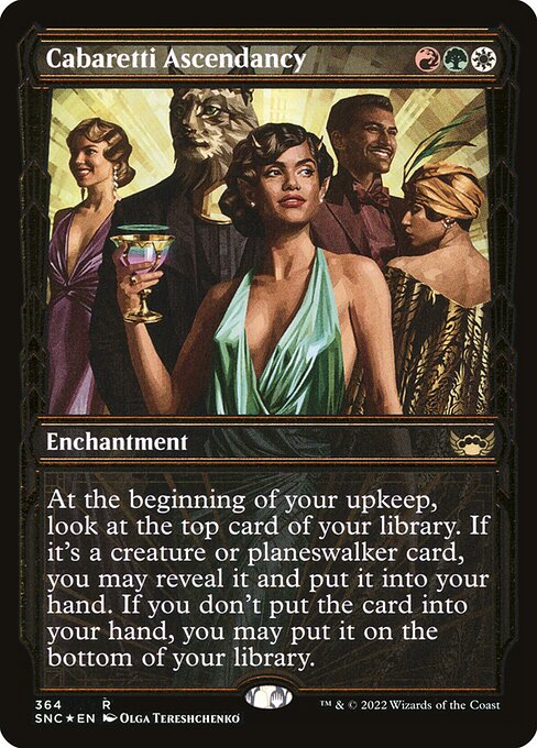 SNC: Cabaretti Ascendancy (Gilded Foil)