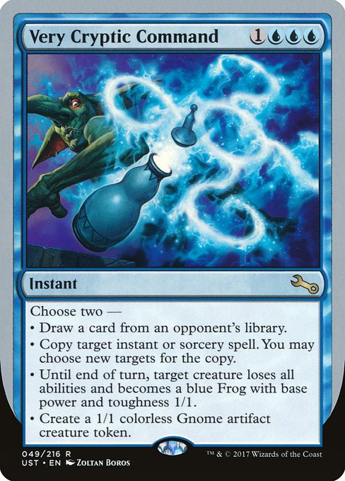 UST: Very Cryptic Command (C)