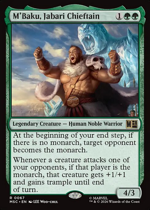 MSC: M'Baku, Jabari Chieftain