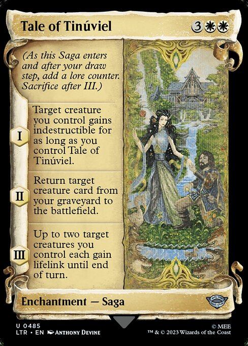 LTR: Tale of Tinuviel (Showcase Scrolls) (Foil)