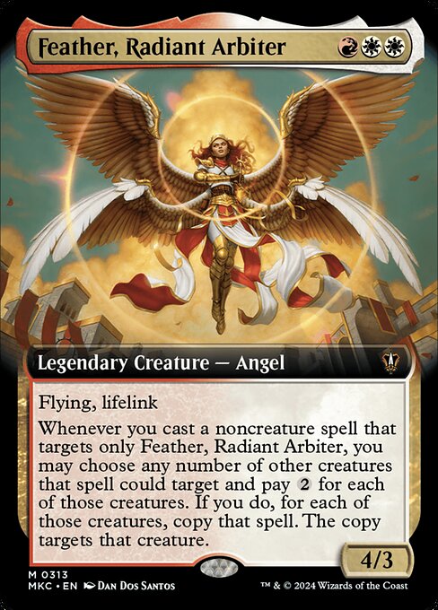 MKC: Feather, Radiant Arbiter (Extended Art) (Foil)