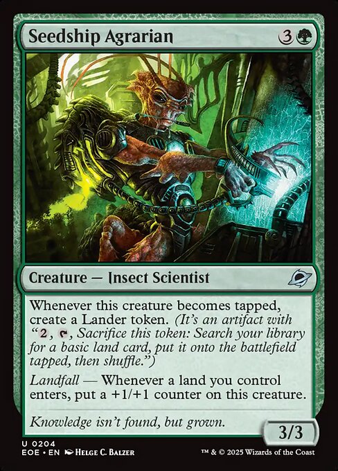 EOE: Seedship Agrarian (Foil)