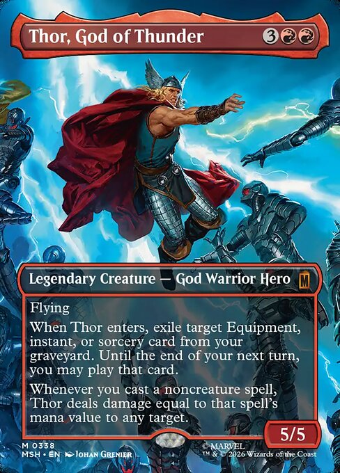 MSH: Thor, God of Thunder (Borderless) (0338)