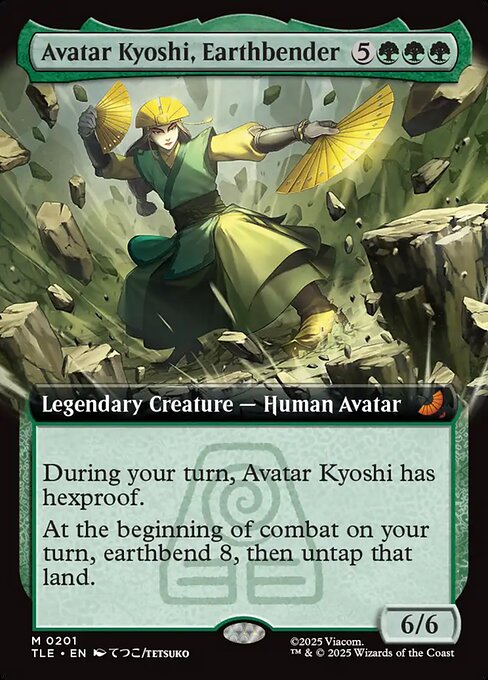 TLE: Avatar Kyoshi, Earthbender (Extended Art) (Foil)