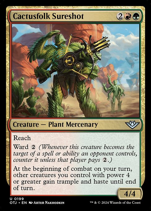 OTJ: Cactusfolk Sureshot