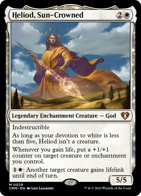 CMM: Heliod, Sun-Crowned (Foil)