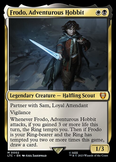 LTC: Frodo, Adventurous Hobbit
