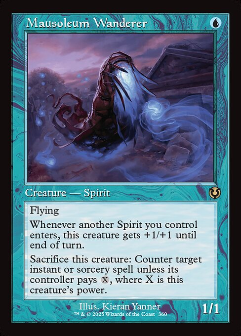 INR: Mausoleum Wanderer (Retro Frame)