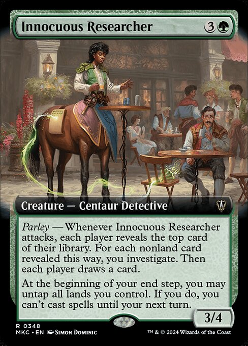 MKC: Innocuous Researcher (Extended Art)
