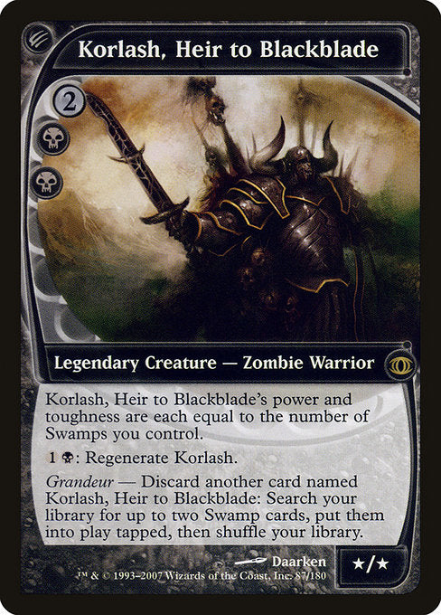 FUT: Korlash, Heir to Blackblade (Foil)