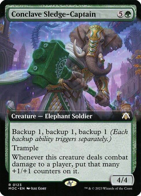 MOC: Conclave Sledge-Captain (Extended Art)
