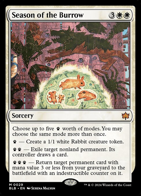 BLB: Season of the Burrow (Foil)