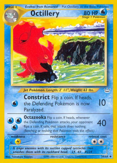 Octillery 34/64 Unlimited Neo Revelation