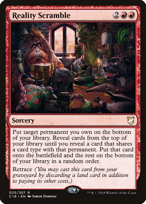 C18: Reality Scramble