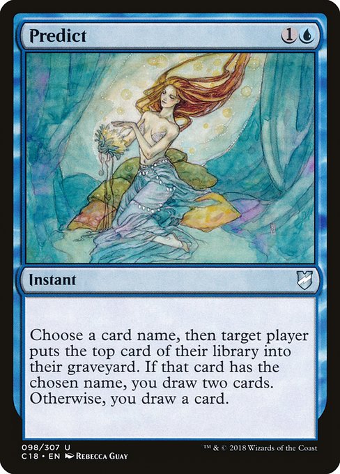 C18: Predict