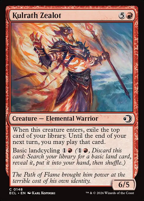 ECL: Kulrath Zealot (Foil)