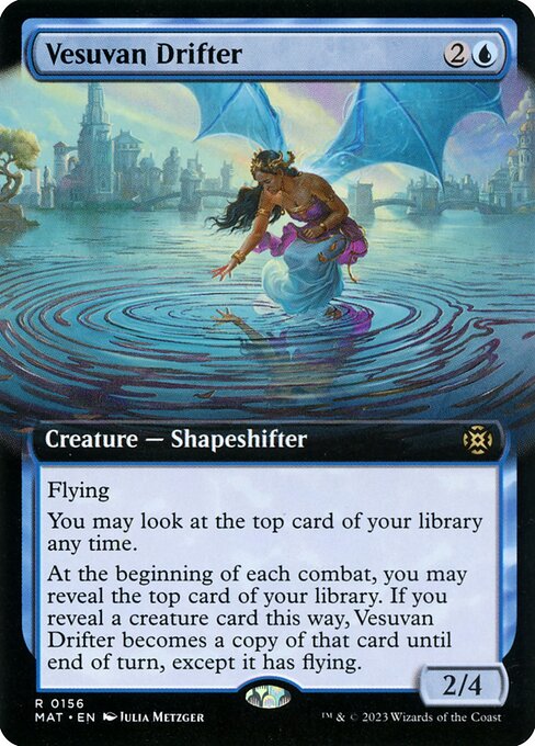 MAT: Vesuvan Drifter (Extended Art) (Foil)