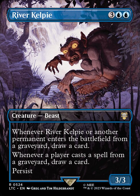 LTC: River Kelpie (Borderless) (Foil)