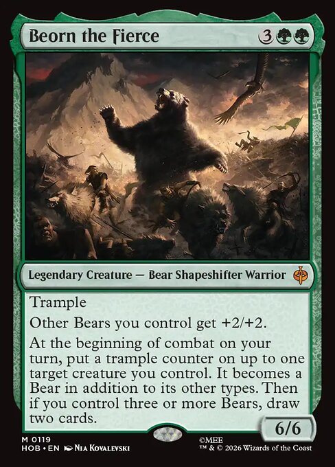 HOB: Beorn the Fierce