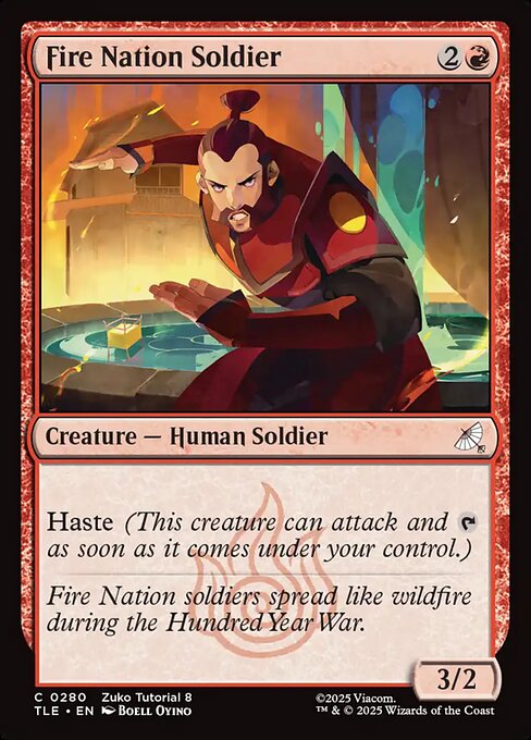 TLE: Fire Nation Soldier (0280)
