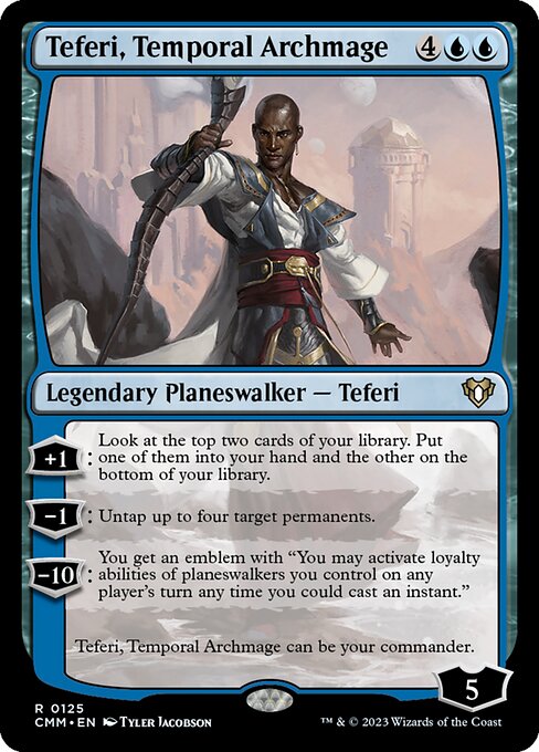 CMM: Teferi, Temporal Archmage (Foil)
