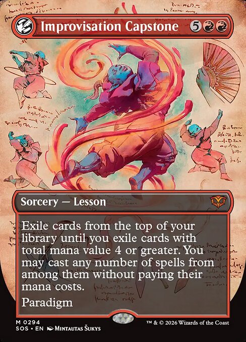 SOS: Improvisation Capstone (Borderless) (Foil)